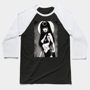 Mistress of the Dark Baseball T-Shirt